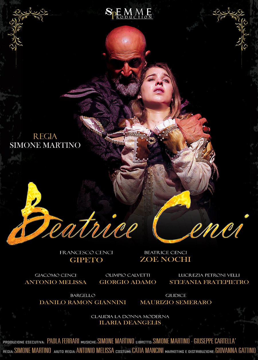 Locandina di Beatrice Cenci — Vittima esemplare di una giustizia ingiusta