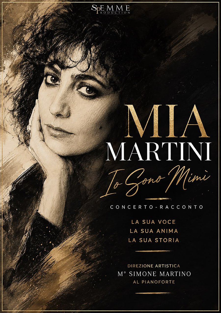 Locandina di Mia Martini — Io Sono Mimì, concerto-racconto